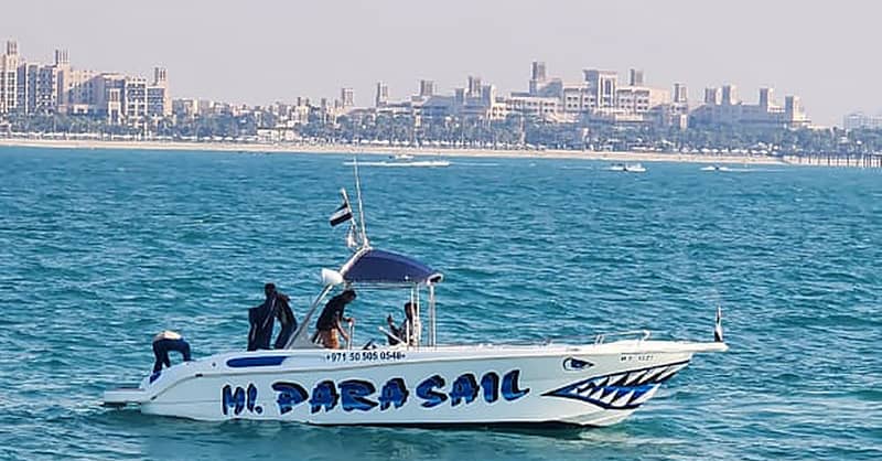 Parasailing In The Middle Of The Sea At 500ft For One Or Two Dubai Shafqa.com Online Shopping, Best Prices in Dubai UAE 4