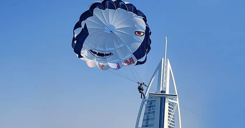 Parasailing In The Middle Of The Sea At 500ft For One Or Two Dubai Shafqa.com Online Shopping, Best Prices in Dubai UAE 5