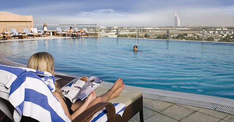 Pool And Fitness Facilities Access At Pool Bar At 4* Two Seasons Hotel Dubai Shafqa.com Online Shopping, Best Prices in Dubai UAE 6
