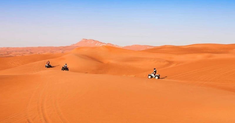 Red Dunes Desert Safari With 30-Minute Quad Bike At Golden Sand Tours Dubai Shafqa.com Online Shopping, Best Prices in Dubai UAE 2