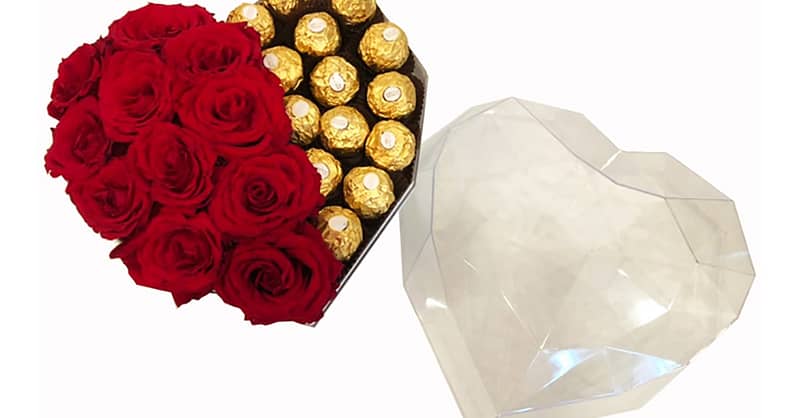 Roses With Ferrero Chocolates Dubai Shafqa.com Online Shopping, Best Prices in Dubai UAE 2