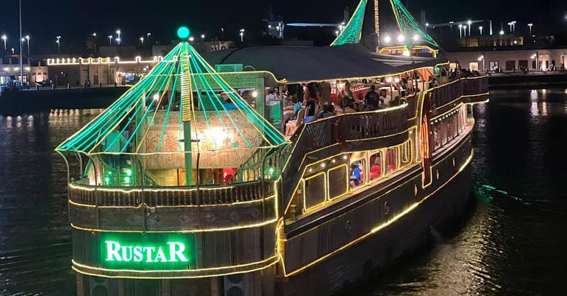 Rustar Premium Dhow Cruise Dinner For One, Two Or Four People Dubai Shafqa.com Online Shopping, Best Prices in Dubai UAE 3