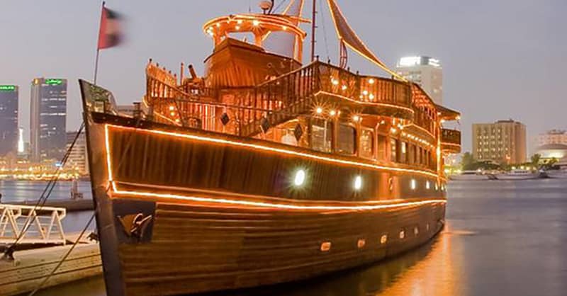 Rustar Premium Dhow Cruise Dinner For One, Two Or Four People Dubai Shafqa.com Online Shopping, Best Prices in Dubai UAE 2