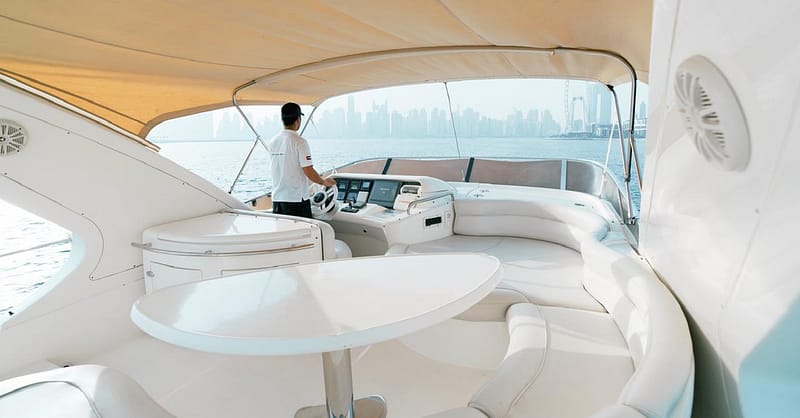 Sail Dubai’S Scenic Routes With A Luxurious 55-Foot Yacht Cruise Dubai Shafqa.com Online Shopping, Best Prices in Dubai UAE 4