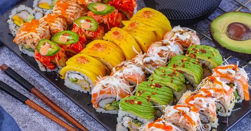Satisfy Your Cravings With Unlimited Sushi For A Child Or 4 Adults Dubai Shafqa.com Online Shopping, Best Prices in Dubai UAE 2