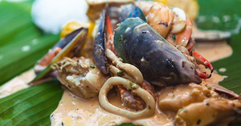 Seafood With Rice, And Ice Tea Dubai Shafqa.com Online Shopping, Best Prices in Dubai UAE 5