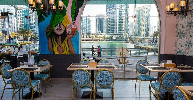 Seafood With Rice, And Ice Tea Dubai Shafqa.com Online Shopping, Best Prices in Dubai UAE 2