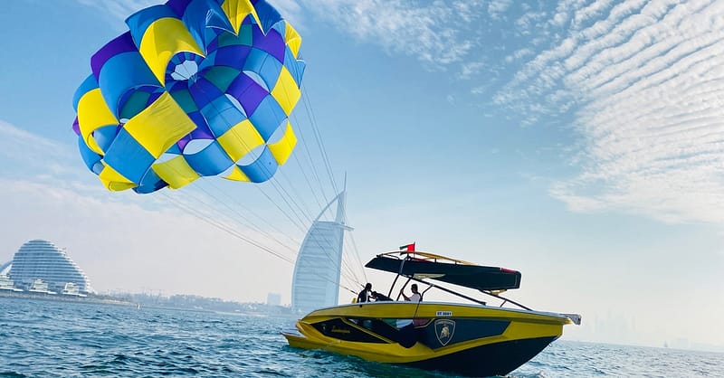 Soar Above Dubais Coastline With 30-Minute Parasailing For One Or Two Dubai Shafqa.com Online Shopping, Best Prices in Dubai UAE 11