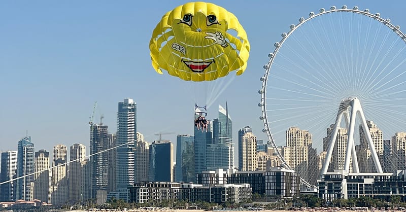 Soar Above Dubais Coastline With 30-Minute Parasailing For One Or Two Dubai Shafqa.com Online Shopping, Best Prices in Dubai UAE 14