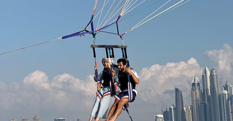 Soar Above Dubais Coastline With 30-Minute Parasailing For One Or Two Dubai Shafqa.com Online Shopping, Best Prices in Dubai UAE 15