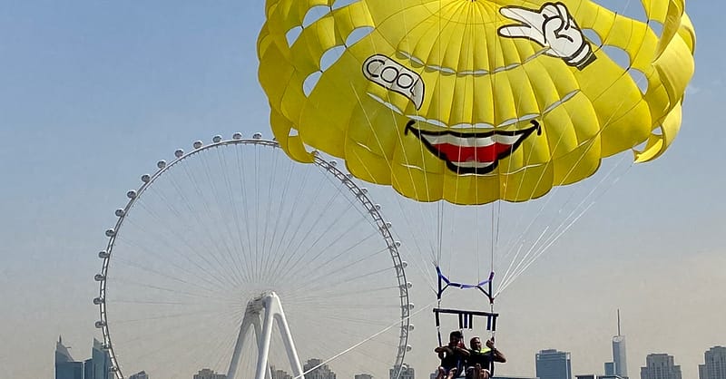 Soar Above Dubais Coastline With 30-Minute Parasailing For One Or Two Dubai Shafqa.com Online Shopping, Best Prices in Dubai UAE 6
