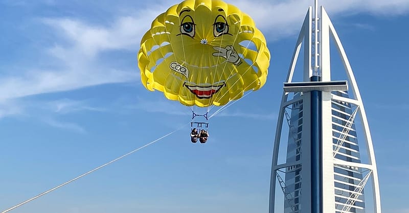 Soar Above Dubais Coastline With 30-Minute Parasailing For One Or Two Dubai Shafqa.com Online Shopping, Best Prices in Dubai UAE 9