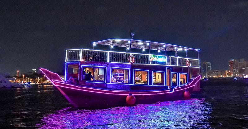 Starry Night Dhow Dinner Cruise Dubai Shafqa.com Online Shopping, Best Prices in Dubai UAE 3