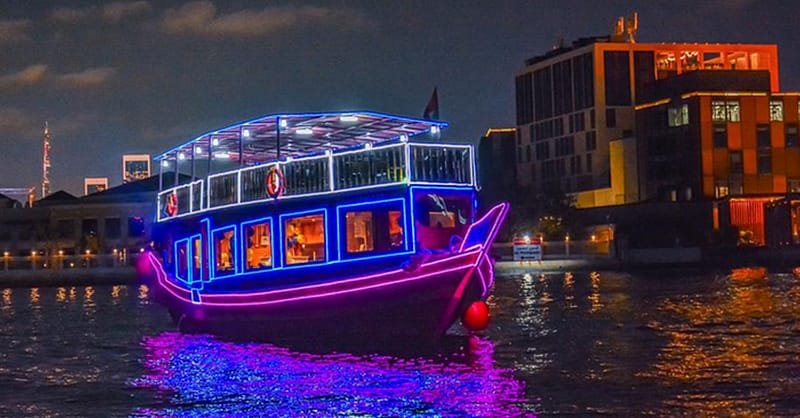 Starry Night Dhow Dinner Cruise Dubai Shafqa.com Online Shopping, Best Prices in Dubai UAE 5