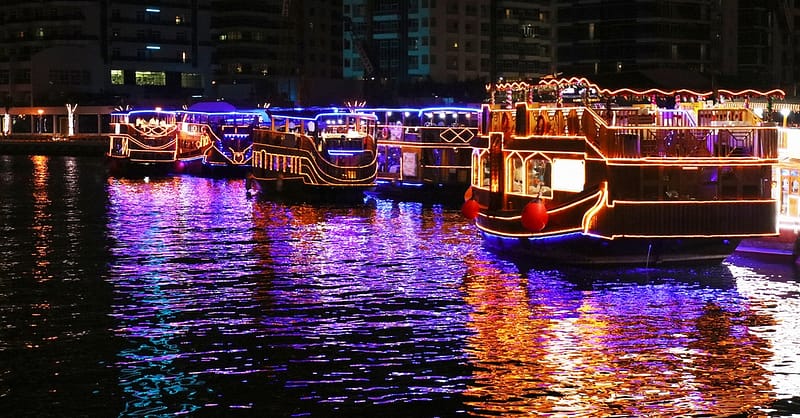 Starry Night Dhow Dinner Cruise Dubai Shafqa.com Online Shopping, Best Prices in Dubai UAE 2