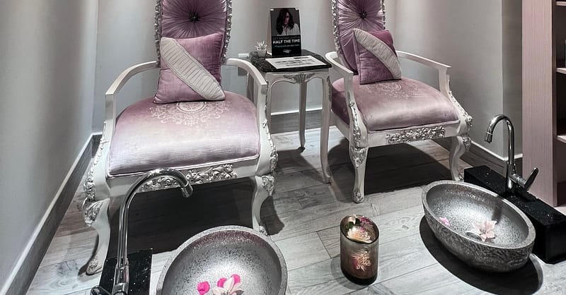 Step Into Sophistication With A Classic Or Gelish Mani-Pedi Treatment Abu Dhabi Shafqa.com Online Shopping, Best Prices in Dubai UAE 3