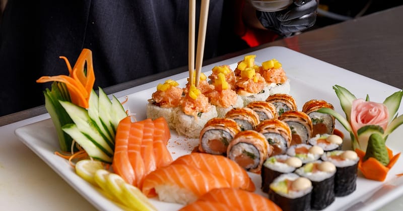 Sushi Set Menu With A Beverage At Keway Mai @ 4* City Seasons Al Hamra Abu Dhabi Shafqa.com Online Shopping, Best Prices in Dubai UAE 9