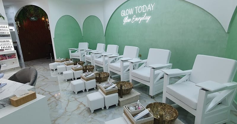 Classic Or Gelish Manicure & Pedicure W/ Optional Hair Wash & Blowdry Sharjah & N. Emirates Shafqa.com Online Shopping, Best Prices in Dubai UAE 2