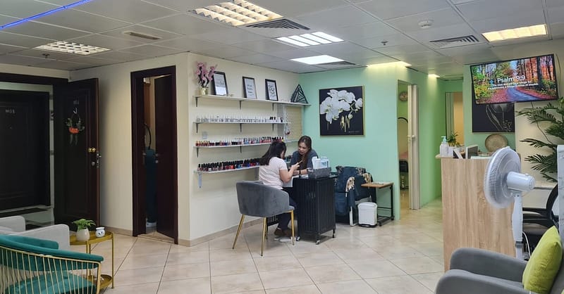 Experience A Classic Or Gelish Manicure Or Pedicure With Foot Spa Abu Dhabi Shafqa.com Online Shopping, Best Prices in Dubai UAE 4