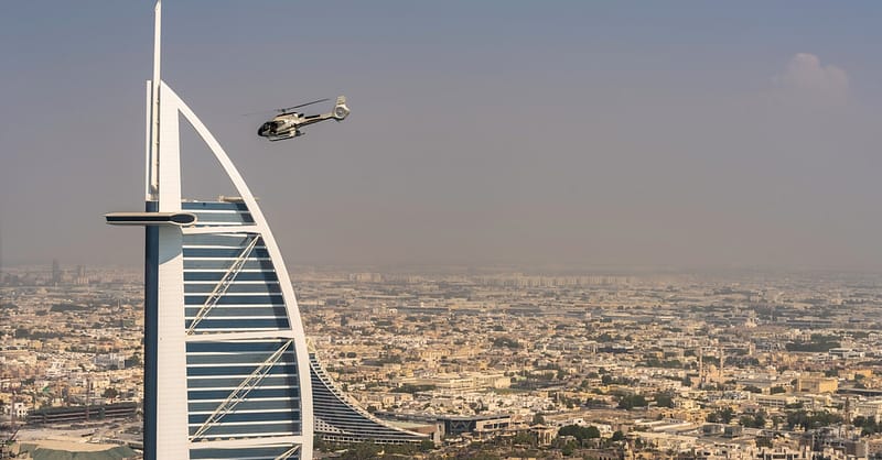 Up To One-Hour Helicopter Flying Tour At Falcon Aviation Services Dubai Shafqa.com Online Shopping, Best Prices in Dubai UAE 9