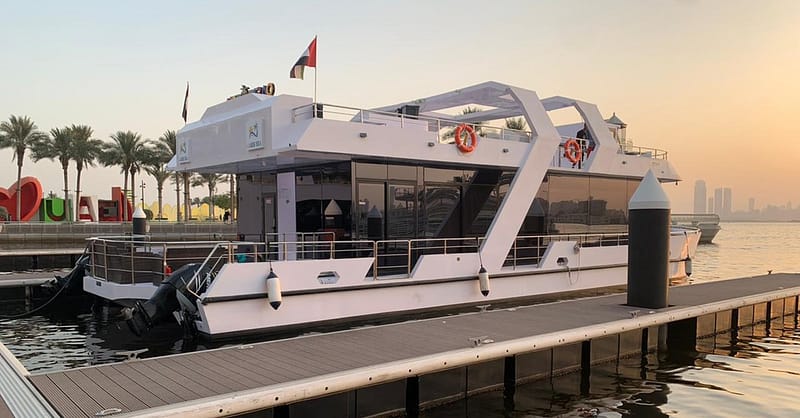 Dubai Canal Dinner Cruise With House Or Soft Beverages On Luxury Boat Dubai Shafqa.com Online Shopping, Best Prices in Dubai UAE 2