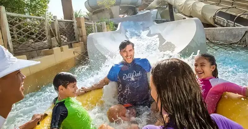 Embark W/ Wild Wadi Waterpark Day Pass W/ Optional Meal For 1, 2 Or 4 Dubai Shafqa.com Online Shopping, Best Prices in Dubai UAE 2
