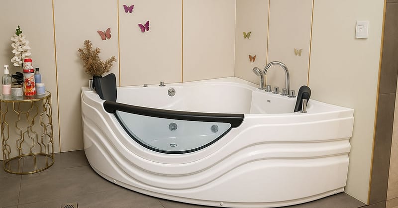Revitalise With Relaxing Hot Tub With Optional Full Body Spa Treatment Abu Dhabi Shafqa.com Online Shopping, Best Prices in Dubai UAE 2