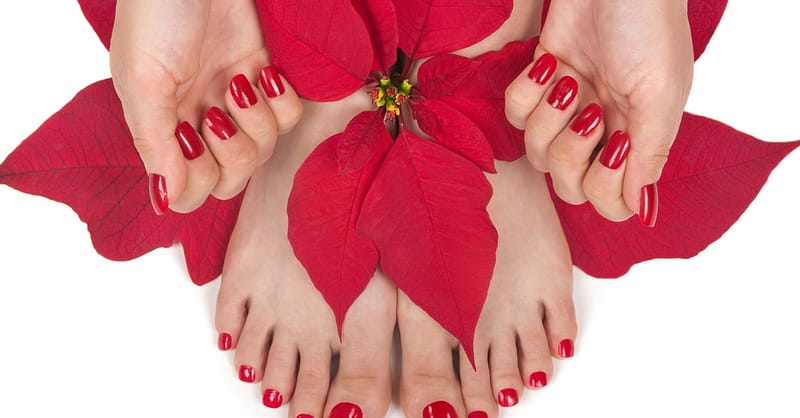 Express Or Gelish Manicure + Pedicure Or Full Acrylic Extensions Dubai Shafqa.com Online Shopping, Best Prices in Dubai UAE 2