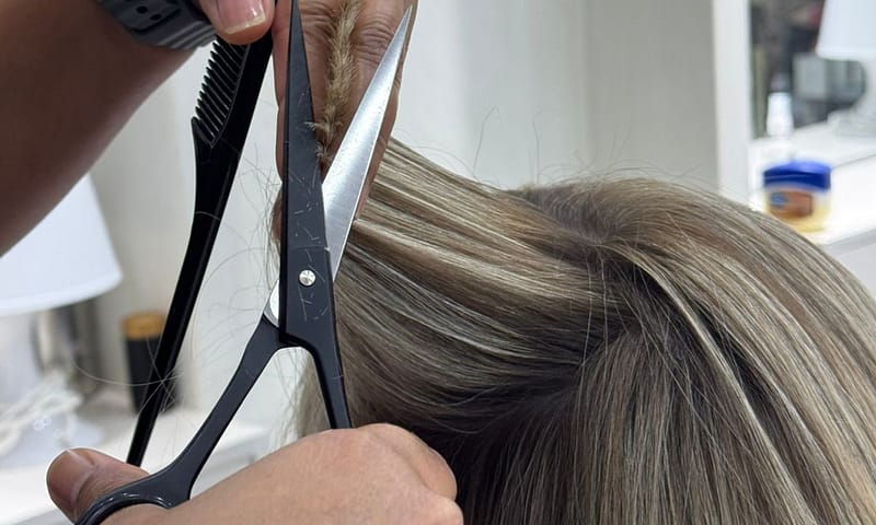 A Hair Wash, Blowdry, Haircuts, Hot Oil Treatment, Hairmask & More Dubai Shafqa.com Online Shopping, Best Prices in Dubai UAE 3